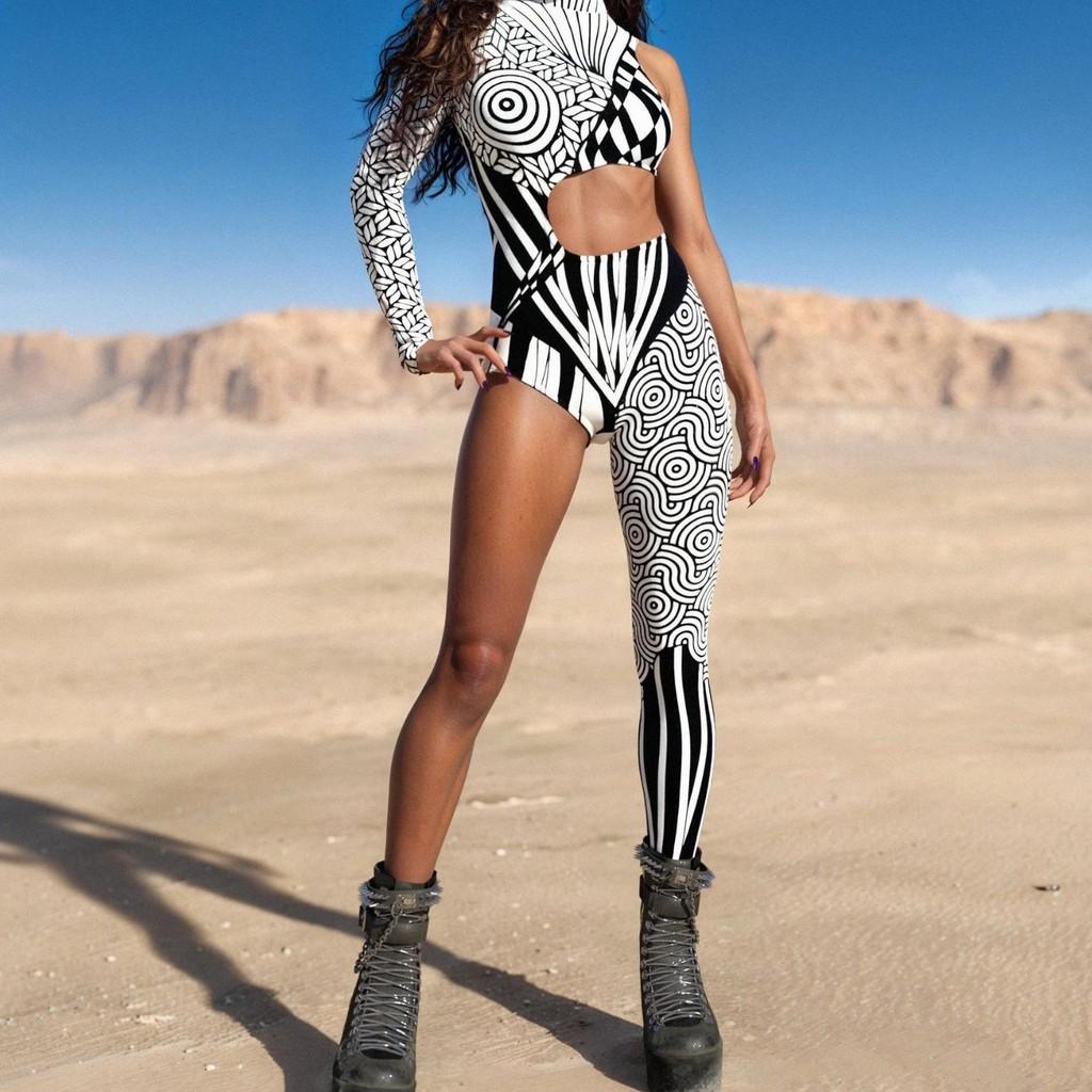 Halloween 3d Digital Print Adult Bodysuit For Cosplay And Costume Parties