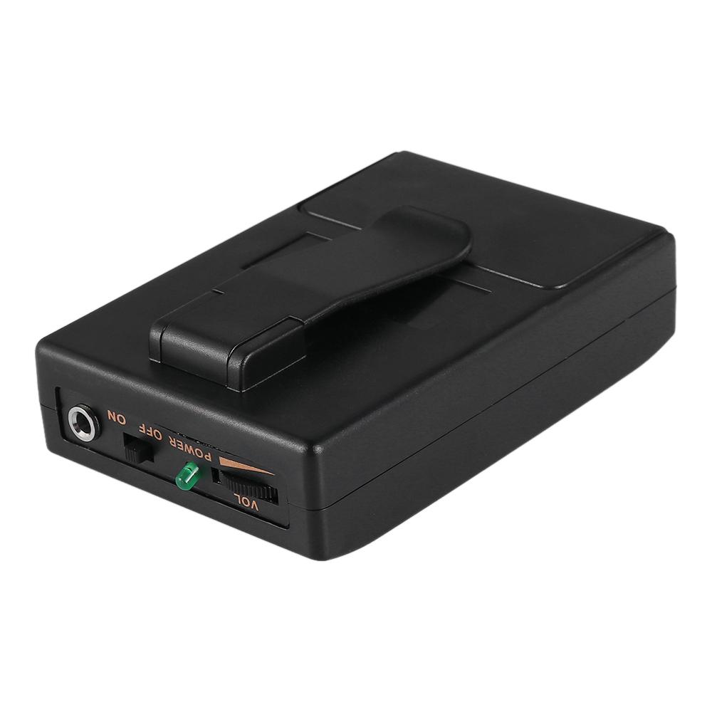 Karaoke Speech Speaker Lavalier Lapel Clip Mic System FM Transmitter Receiver Wireless Microphone