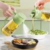 470ml 2-in-1 Oil Dispenser Food Grade BPA Free Leak Resistant Large Capacity Oil Sprayer Storage Bottle with Handle