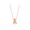 Luminous Flow Silver Pink Necklace Tntsvp02740S