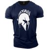 Vintage Men's T Shirt Spartan 3D Printed T-Shirts Summer Short Sleeve Tops Casual Streetwear Overd Tee Shirt Men Clothes#Color(1)