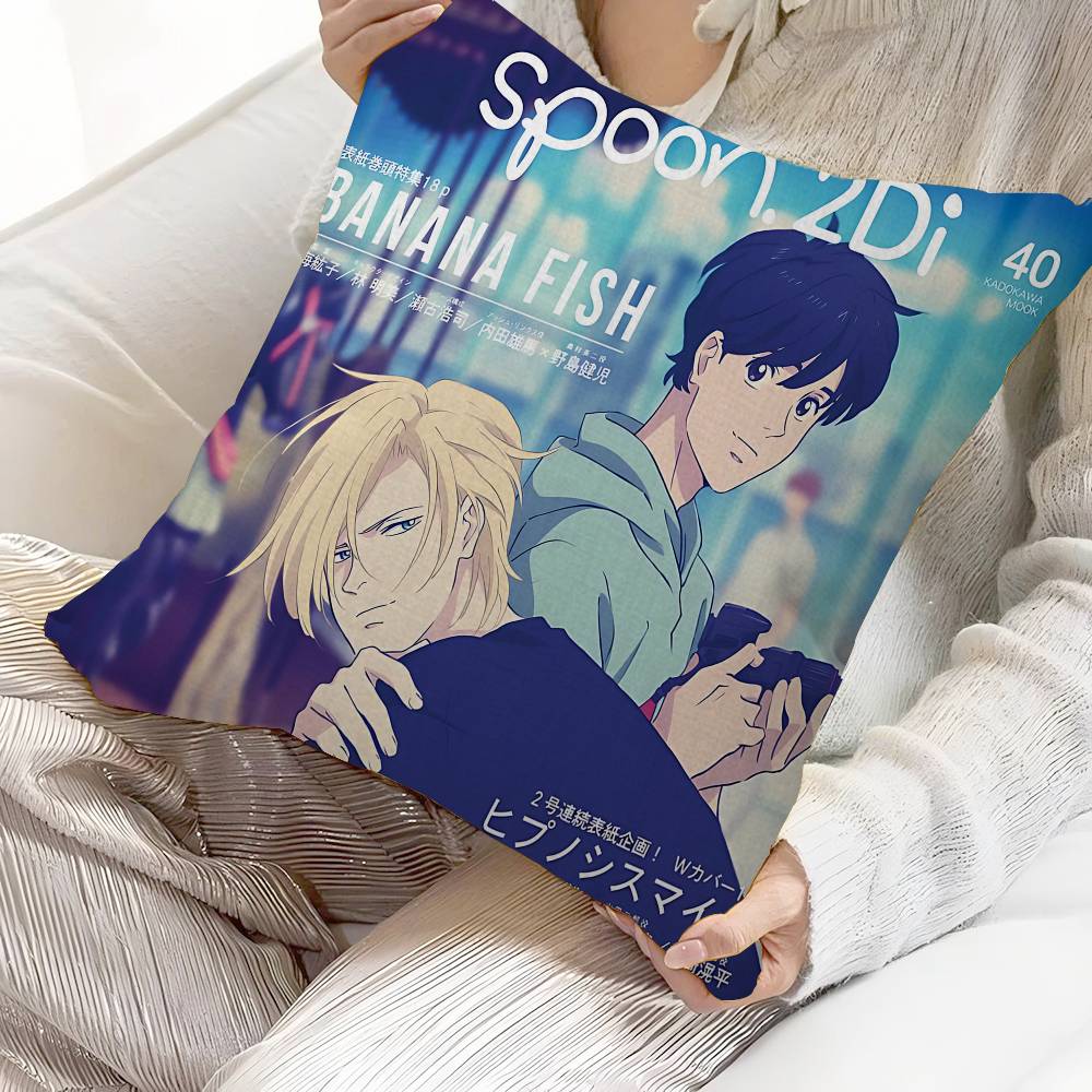 Чехол для подушки аниме Banana Fish Декоративная подушка Диван Домашний декор Чехол Чехлы для подушек