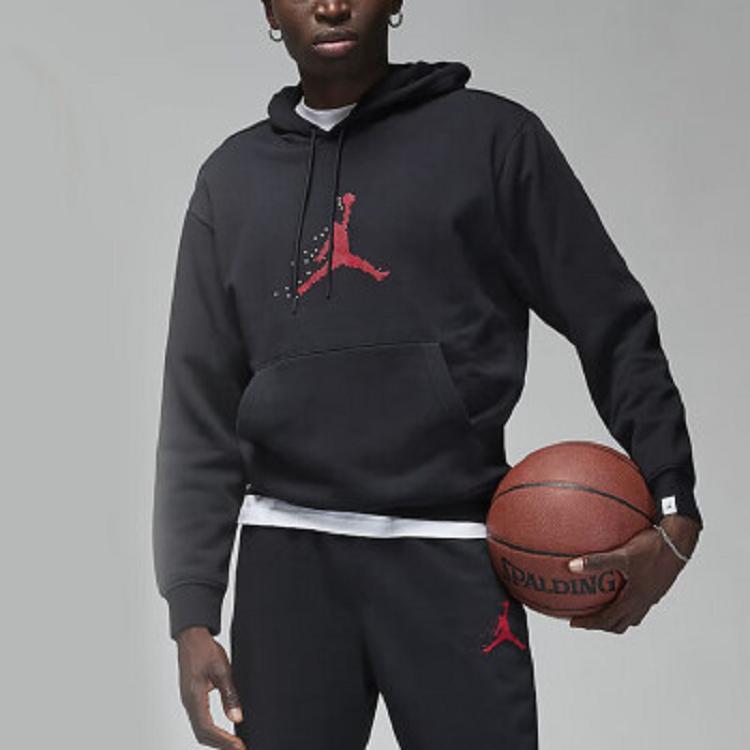 Jordan Мужские толстовки с капюшоном и логотипом, цвет черный FD7466-010
