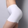 Boxer Briefs Prevent Exposure Mid Waist Ice Silk Without Trace Leggings Women's Intimates