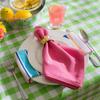 J1UL1N 18 Pcs Napkin Rings Set Dining Table Setting Bridal Napkins Rings Glossy Napkin Holder Adornment