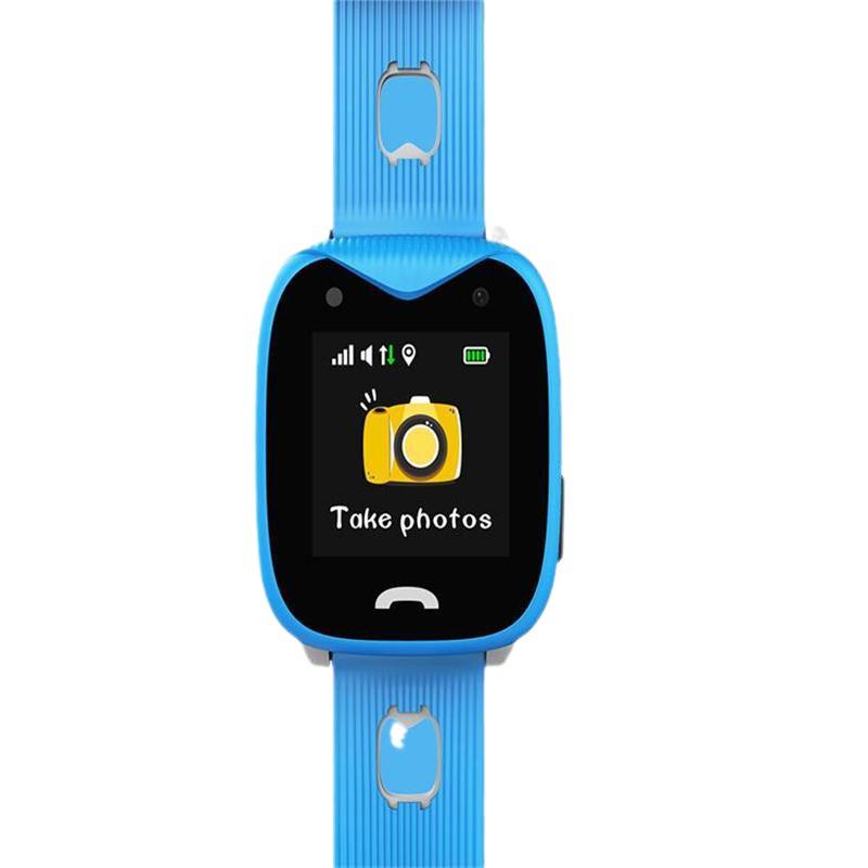 Waterproof GPS Kids' Smartwatch with Anti-Lost Tracking, Micro Chat, Call, and Camera.
