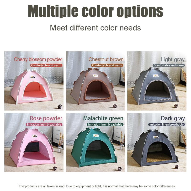 Палатка для домашних животных, кровать для кошек, товары для дома, аксессуары, теплые подушки, мебель, диван, корзина-кровать, зимняя раскладушка, палатки для котят, кошка