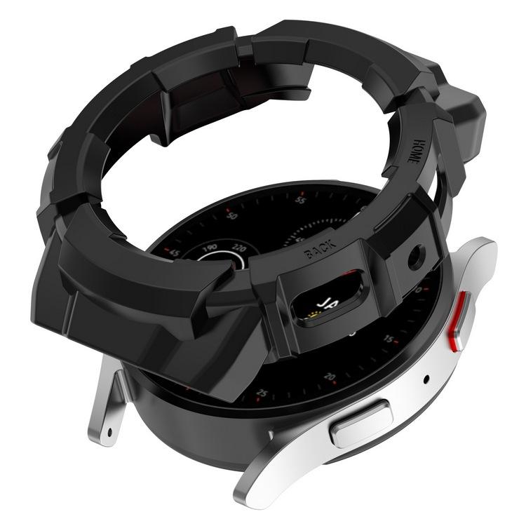 Защитный чехол-броня для корпуса Samsung Galaxy Watch 4 5 40 мм 44 мм, ПК, Защитные модные аксессуары, Полый каркас, Бампер для корпуса часов
