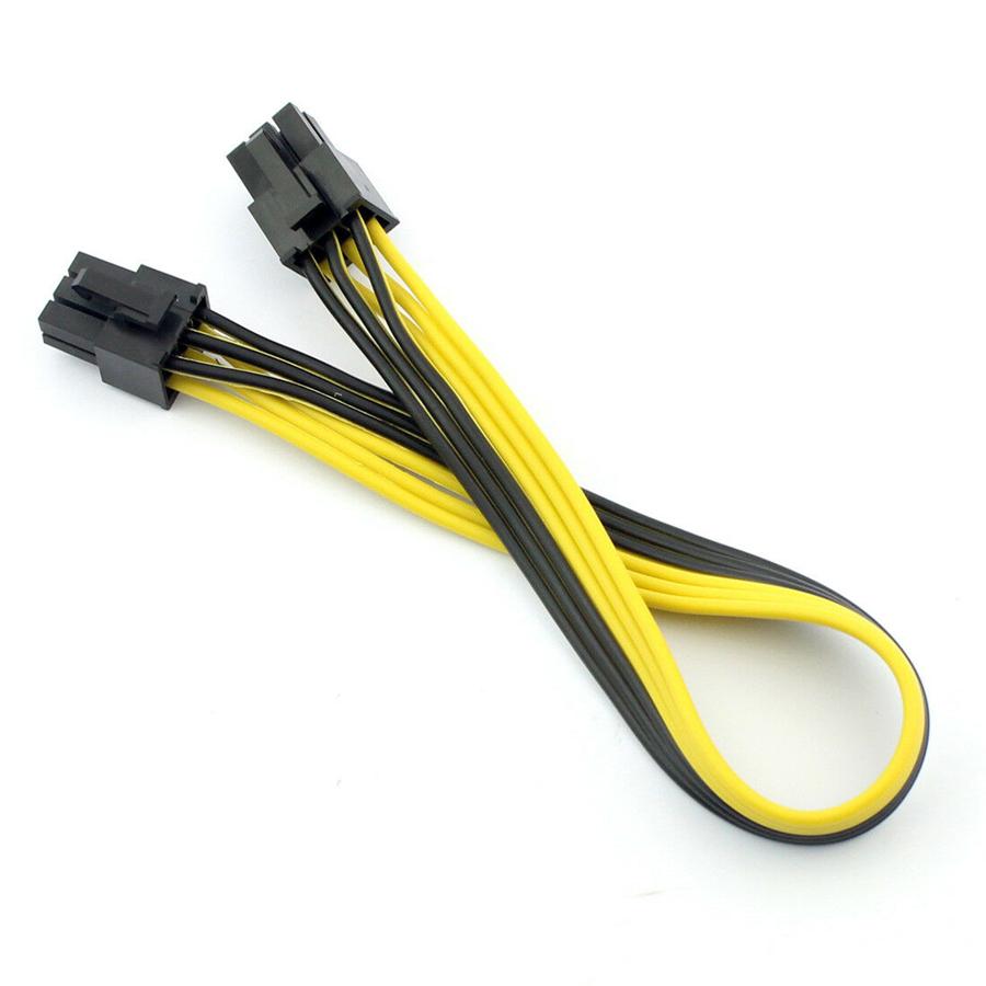 10 шт. PCI-E PCI Express 6P папа к 6-контактному папе DIY кабель питания для графической видеокарты