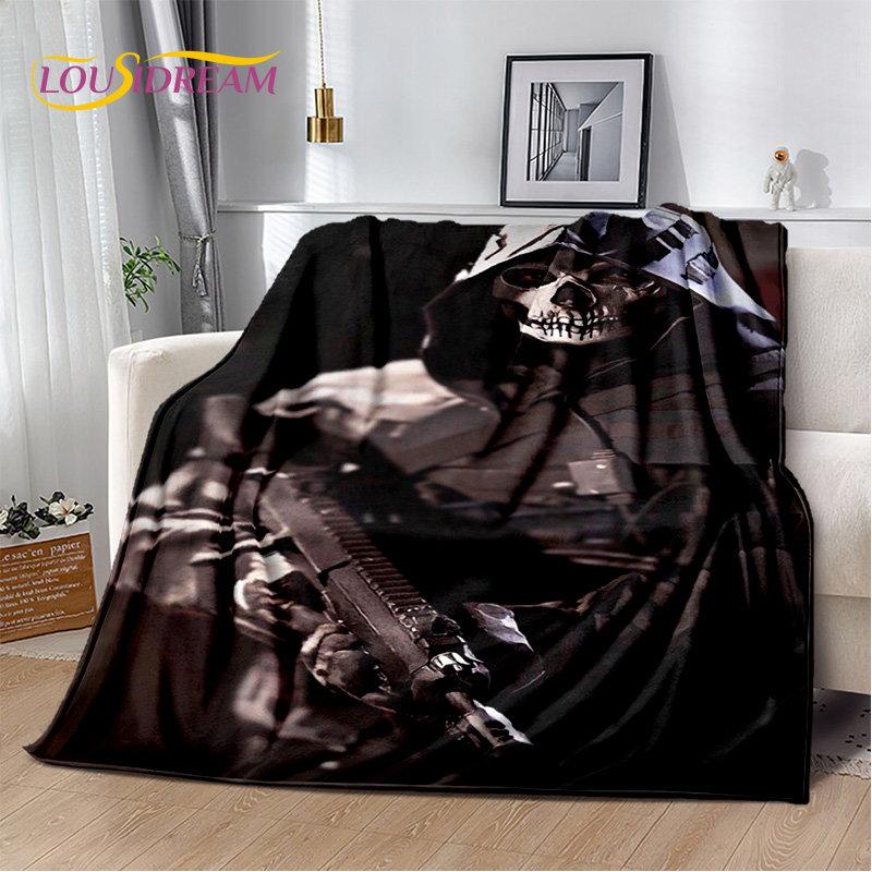 COD,Call of Duty Game Gamer Soft Plush Blanket,Flannel Blanket Throw Blanket for Living Room Bedroom Beds Sofa Office Cover