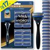 Бритва Schick Men S Hydro 5 Premium Черная Держатель Клубная упаковка 5 лезвий + 16 сменных