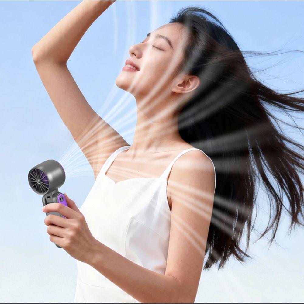 USB Powered Handheld Fan Multi-Speed Cold Compress Fan Refrigeration Fan Daily Cooling