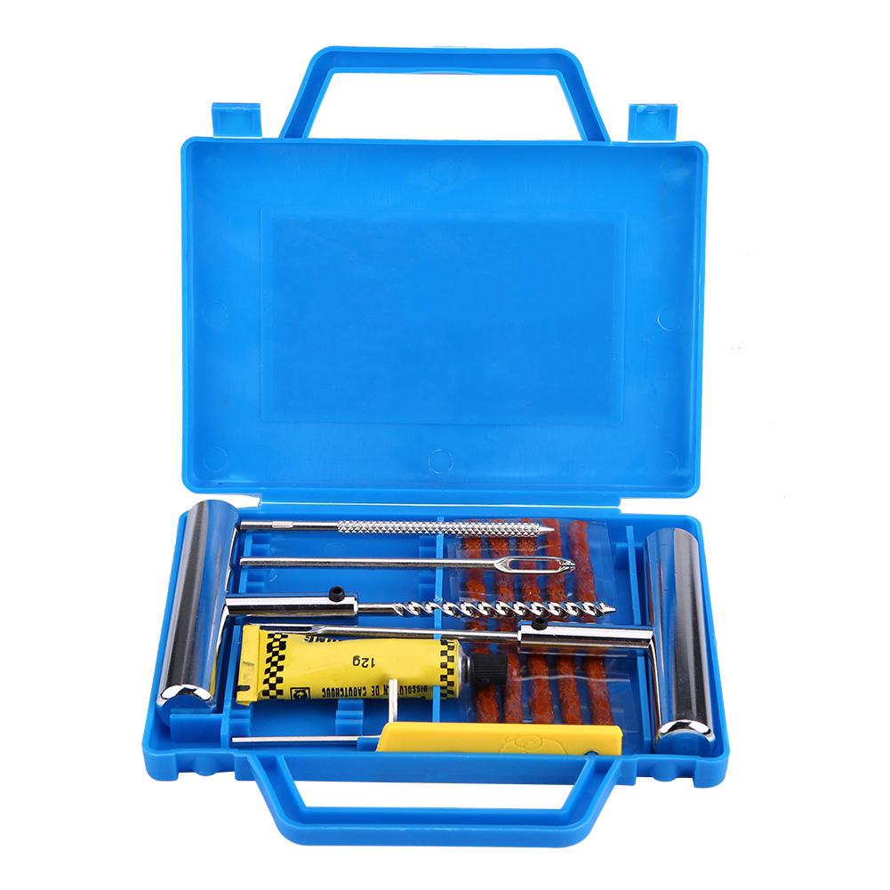 11 Pcs Car Tire Tyre Puncture Quick Repair Tool Kit