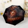 Galatasaray1 Customize Your Name Umbrella Outdoor Automatic Umbrella Sturdy 8-Rib Shaft Durable Plastic Iron Travel Essential Fashion Lovers