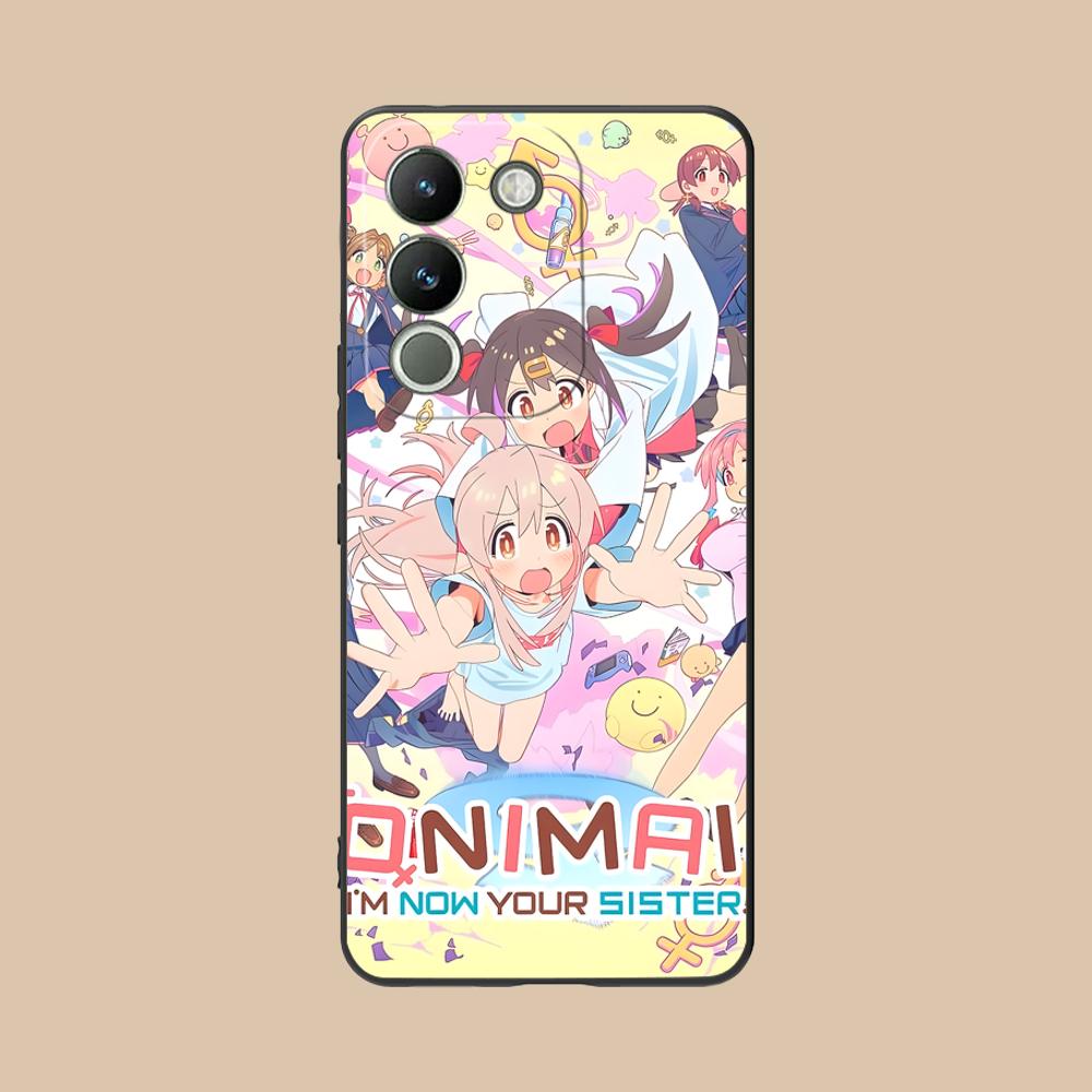 Чехол для телефона с аниме-персонажем Махиро Ояма из Onimai для VIVO V60 V50 V40 V30 V29 V27 V25 V23 Pro Lite 5G, цветной печатный чехол, красивый чехол