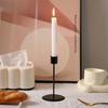 Iron Candle Holders Stable Base Desk Candle Ornament Simple Candlestick  Wedding Decoration