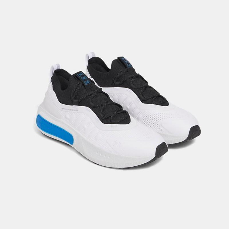 Under Armour Мужские беговые кроссовки Phantom 4 Белый/Черный/Синий 3027593-105