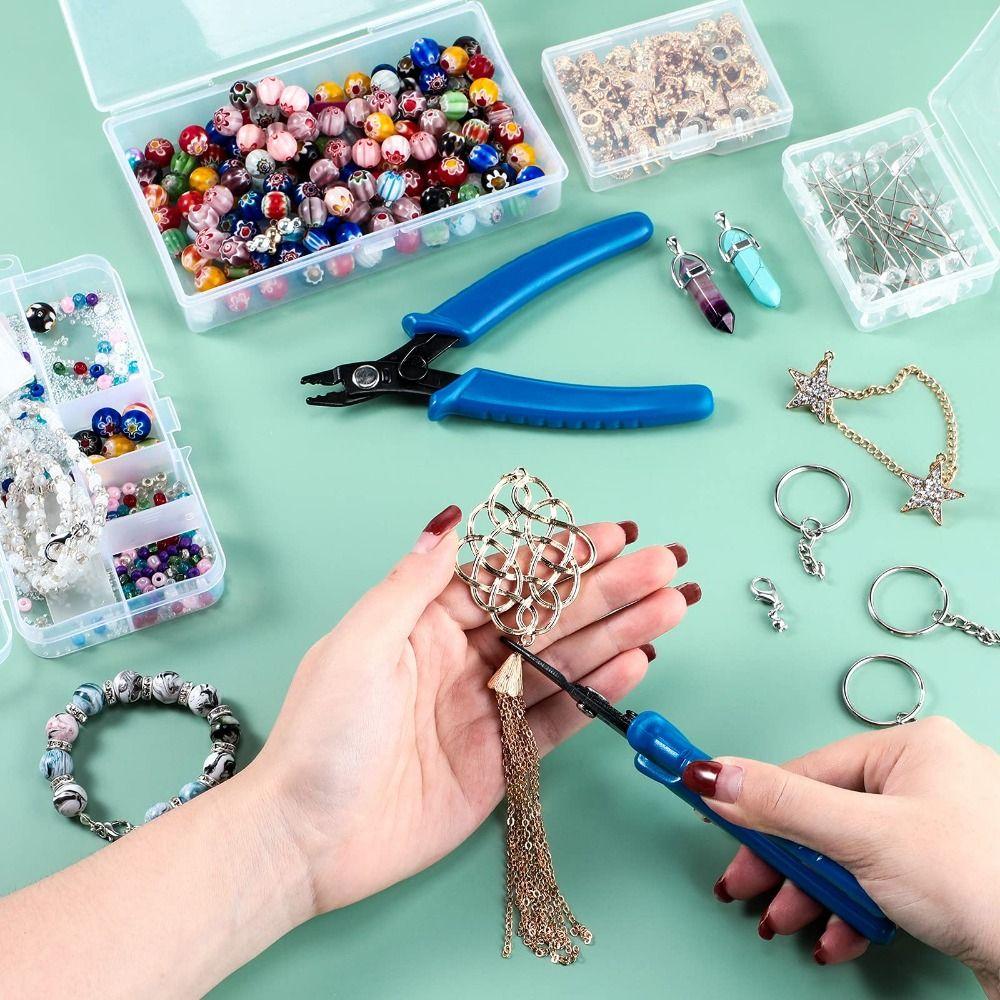 Opening/Closing Split Ring Pliers Crimping Function Cutting pliers Wire Flush Cutter Household