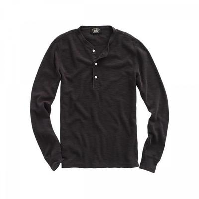 Рубашка-henley с вафельной вязкой Rrl Mnrrkni16820002001