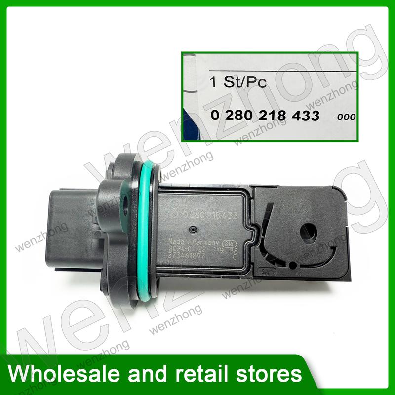 0280218433 12671625 13432261 Auto Parts MAF Air Mass Meter MAF Sensor for Vauxhall Astra Zafira Mokka 0 280 218 433