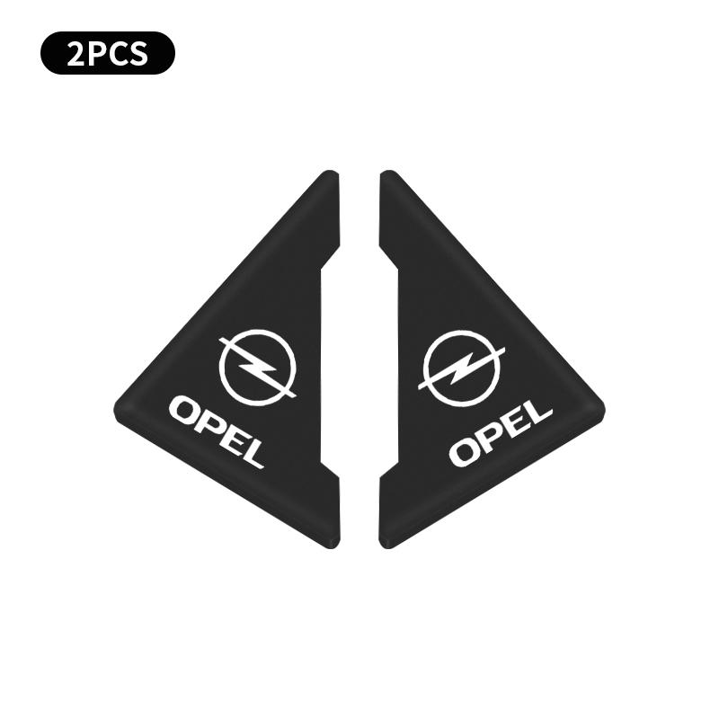 NPT1 2Pcs Car Door Corner Cover Bumper Anti-scratch Protector For Opel Opc Astra K Vivaro Corsa Zafira Insignia Mokka Car Styling