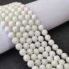 Mother of Pearl Beads, White MOP Beads, Loose Round Shell Beads, Natural Shell Beads, 6 MM 8 MM 10 MM Size Beads, 14-15 Inch Strand Beads.