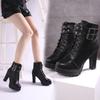 Fashion New Ladies High Heels 2025 New Sexy Platform Boots Brandhigh Quality Ankle Boots for Women Fashion Delicate Party Shoes Zapatos