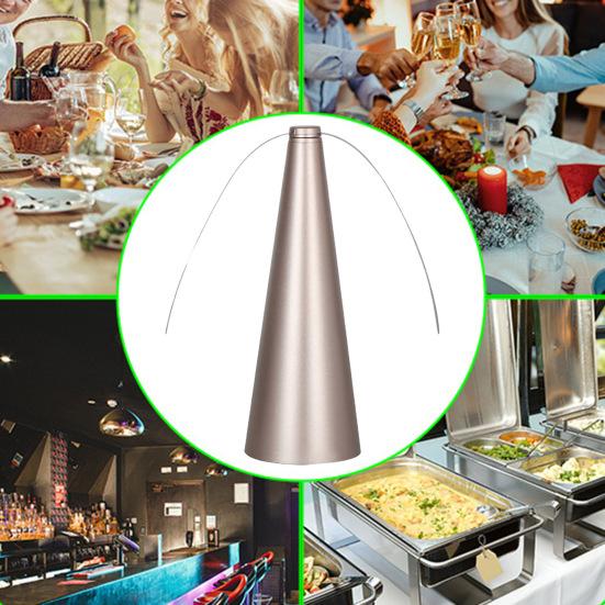 Вентилятор для отпугивания мух со светоотражающей полосой для кемпинга на открытом воздухе, рыбалки, пикника, настольный вентилятор для еды в помещении, портативный бесшумный складной вентилятор для отпугивания мух