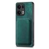 For Oppo Reno13 Pro 5G Case Compatible with MagSafe Leather Back Cover with Detachable Card Holder