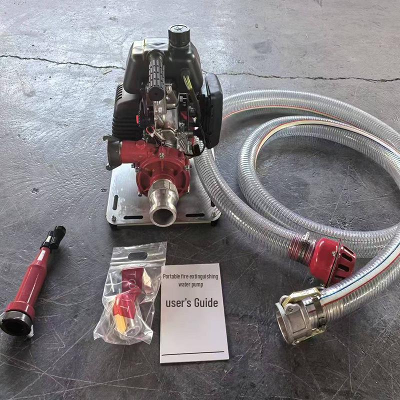 80m Head Portable Forest Firefighting Water Pump, 0.8MPa Pressure
