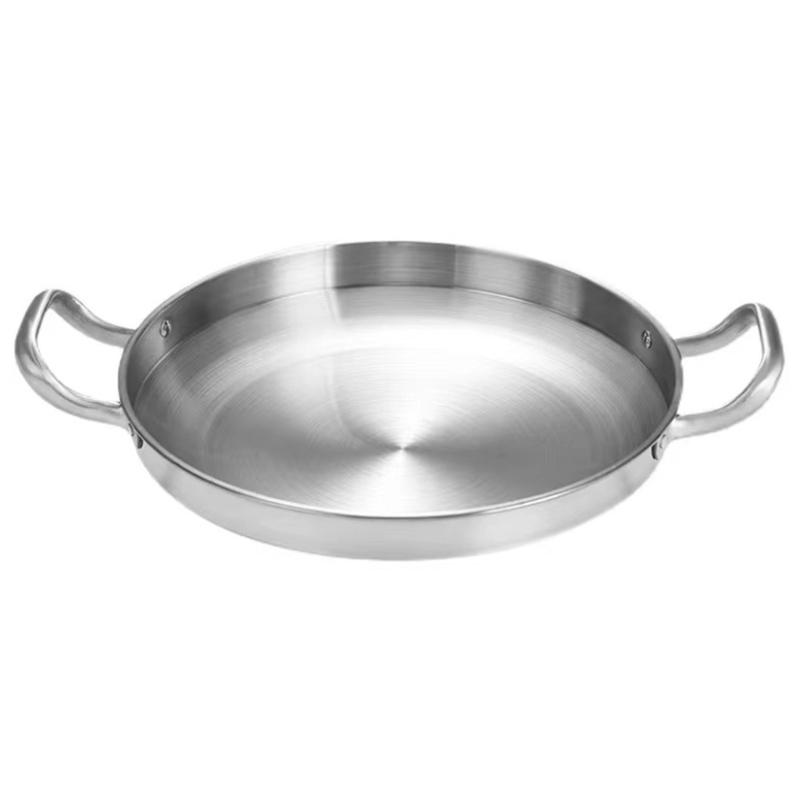 Практичные сковороды с двойной ручкой. Сковороды с равномерным распределением тепла. Удобные сковороды для различных техник приготовления пищи.