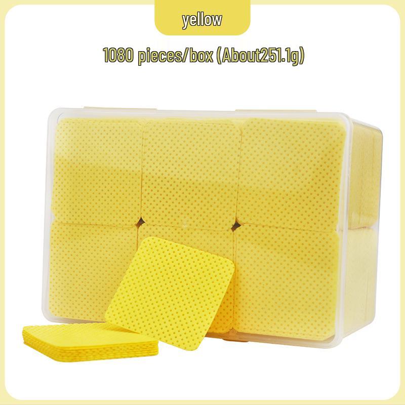 Безворсовые салфетки для очистки клея для нейл-арта и ресниц