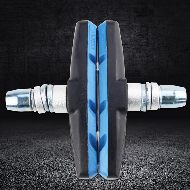1 пара резиновых тормозных колодок V-Brake, износостойкие колодки для ободных тормозов шоссейного велосипеда, аксессуары для велоспорта