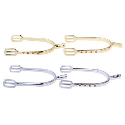 1 пара Цинковый сплав Лошадь Конный спорт Верховая езда Аксессуары для сапог 12*8*2см