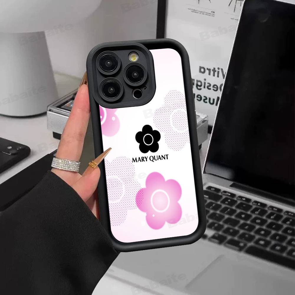 Модный силиконовый чехол для телефона M-Mary-Q-Quants для iPhone 17 Pro Max 16 15 14 13 12 11 Plus 17 Air