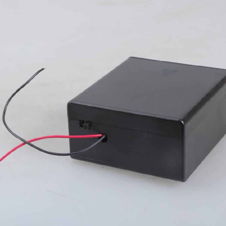 High Strength ABS LR20 D Battery Holder with Stable Power Transmission and Drop Resistant Structure for Outdoor Lighting