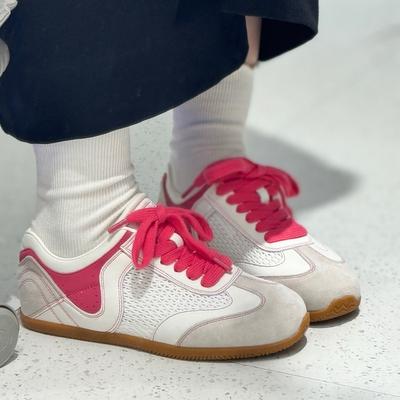 Запуск нового продукта сетчатые дышащие женские универсальные и удобные студенческие кроссовки повседневные кроссовки для бега женские