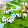 Cute Little Panda Animal FigurineGardening Decoration AccessoriesCar DesktopMicro-landscape Small Ornaments