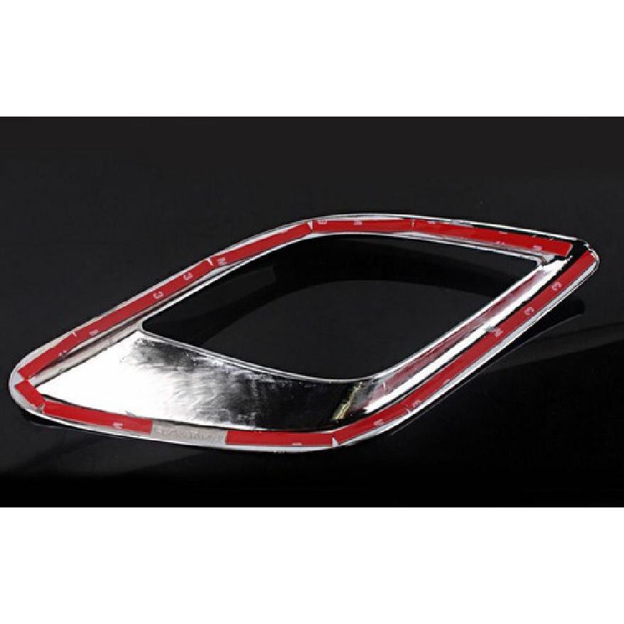 For Mazda CX-5 Chrome Car Rear bumper Fog Light Lamp frame Cover Trim 2013-2016