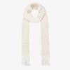 INSILENCE WOMEN Knit Tassel Muffler IVORY