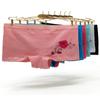 Woman Boxers Cotton Panties Underwear Floral Print Briefs Low Waist Girls Ladies Knickers 6 Pcs/set