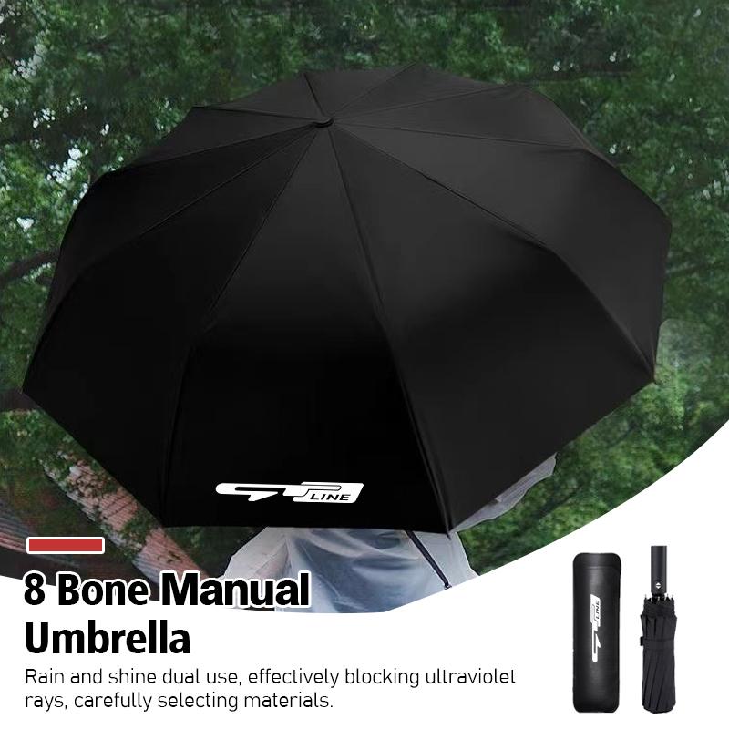 Car 12 Bone Fashion Folding Windproof Rainy UV Sunny Umbrella For KIA K5 K2 Optima Soul Spectra Niro Cadenza Sephia Carens BO2