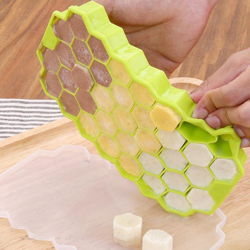 Silicone Honeycomb - Shaped Ice - Making Ice - Making DIY Tools Porous Chocolate Soap Mold
