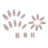 Длинные балетные ногти с постепенным изменением блеска Love Diamond Wear Nail Piece 00 Nail Fake Nail