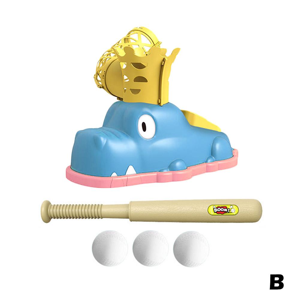 Воздушная ракетная установка Спортивная бейсбольная детская игра Мяч-выброс Пусковая установка Катапульта Диск Тренировка L0G7