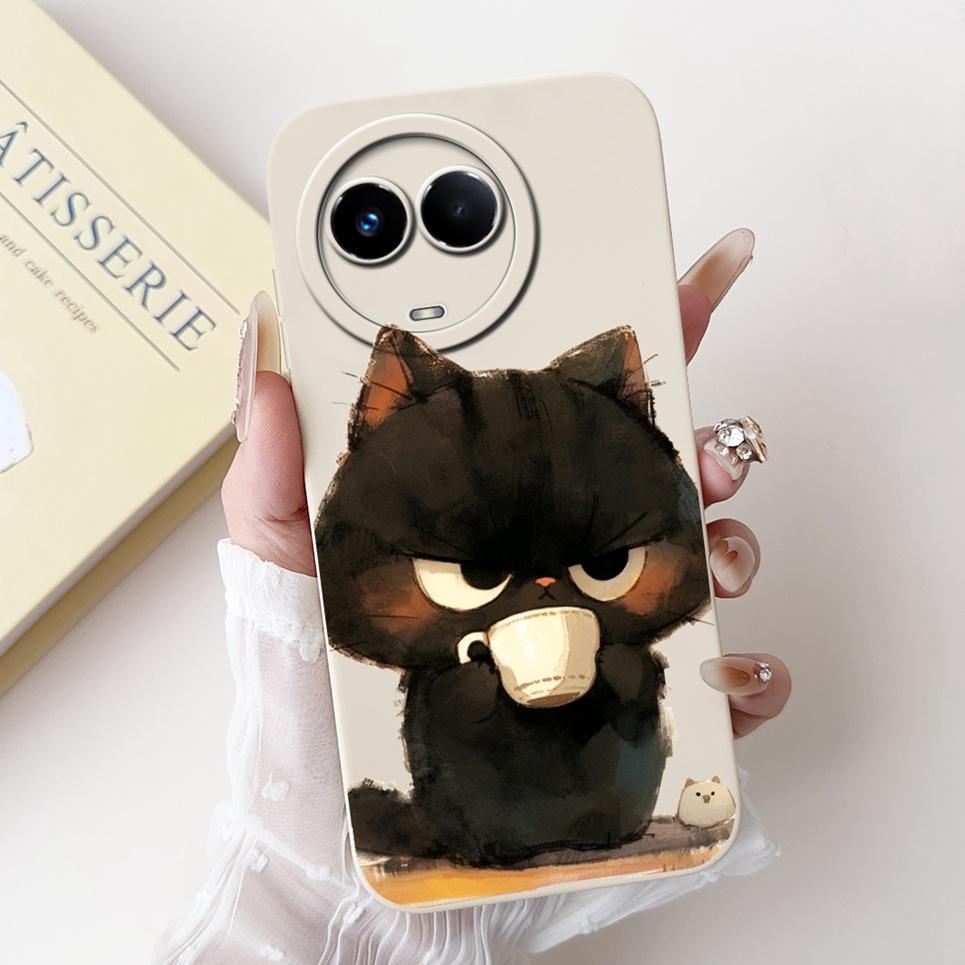 Case For Realme 11 4G 5G 11 Pro Plus 11x Phone Case RMX3780 RMX3751 RMX3636 Soft Silicone Cartoon Back Cover Camara Protection