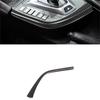 Real Carbon Fiber Car Gear Shift Panel Side L Shape Strips Trim Interior For BMW F80 F82 F83 M3 M4 2014-2018 LHD Only