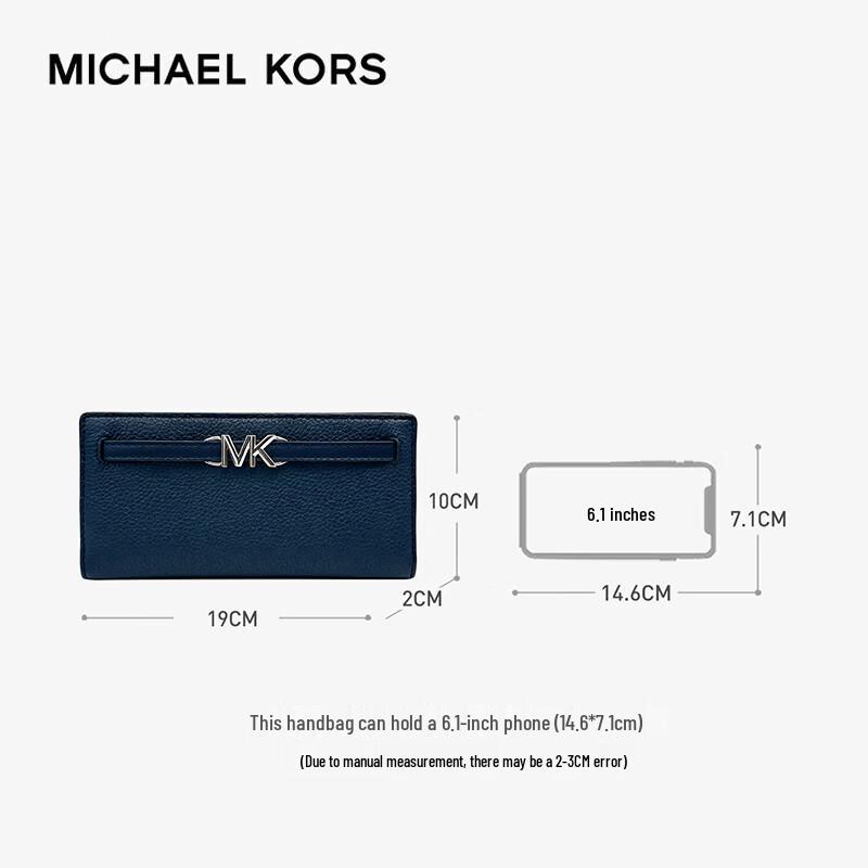 Michael Kors Кошелек из кожи с крупной фактурой Reed