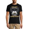 Мужская футболка Never Underestimate Power of a Gamers Ambition Shirt