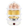 Multifunctional Egg Steamer: Multi-layer Breakfast Machine with Anti-Dry Burning Feature and Automatic Power Off, Mini Egg Boiling Pot.